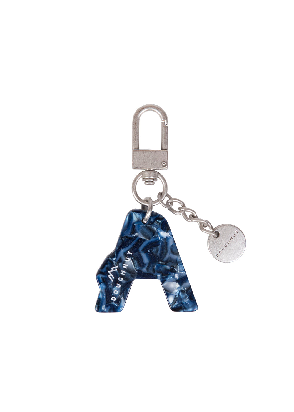 Initial Charm Keychain Letter Keychain