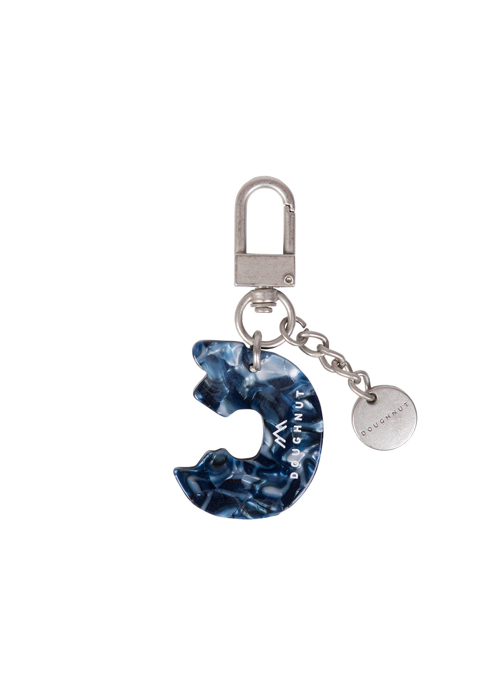 Initial Charm Keychain Letter Keychain