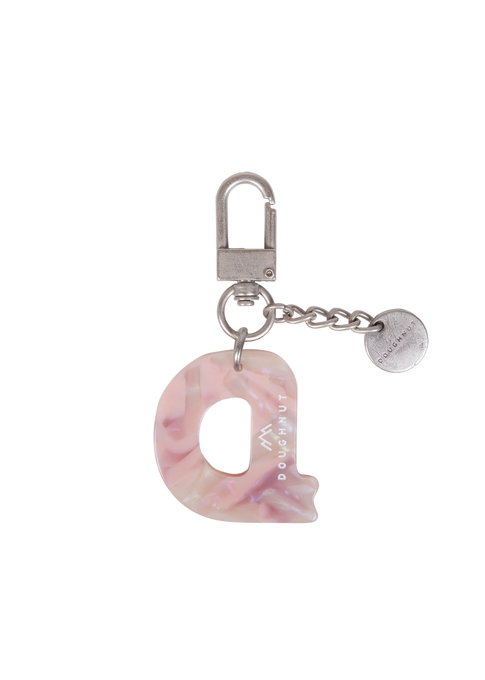 Initial Charm Keychain Letter Keychain