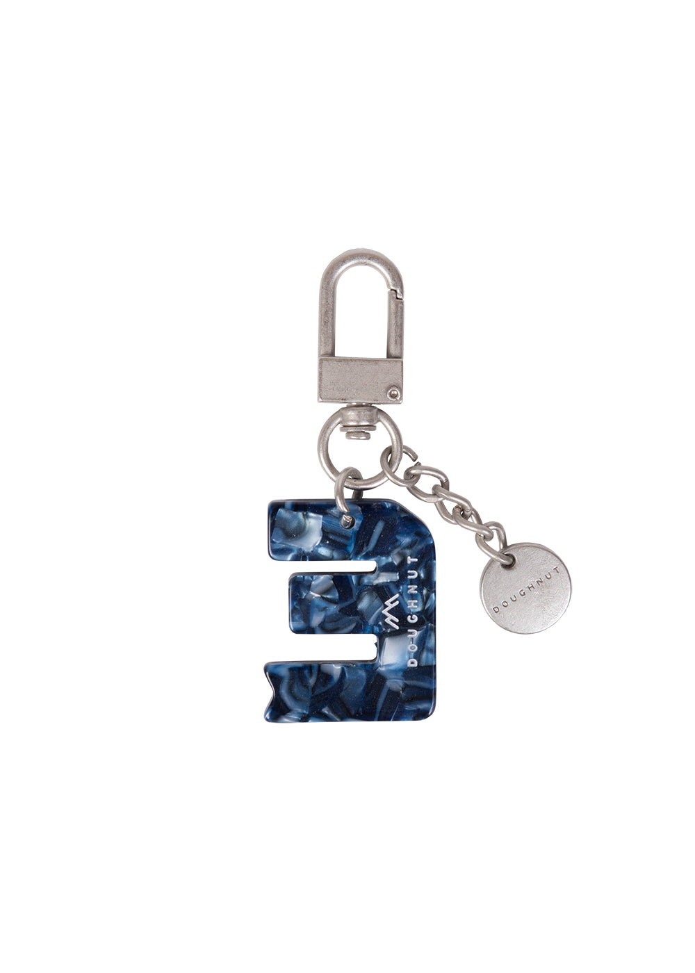 Initial Charm Keychain Letter Keychain