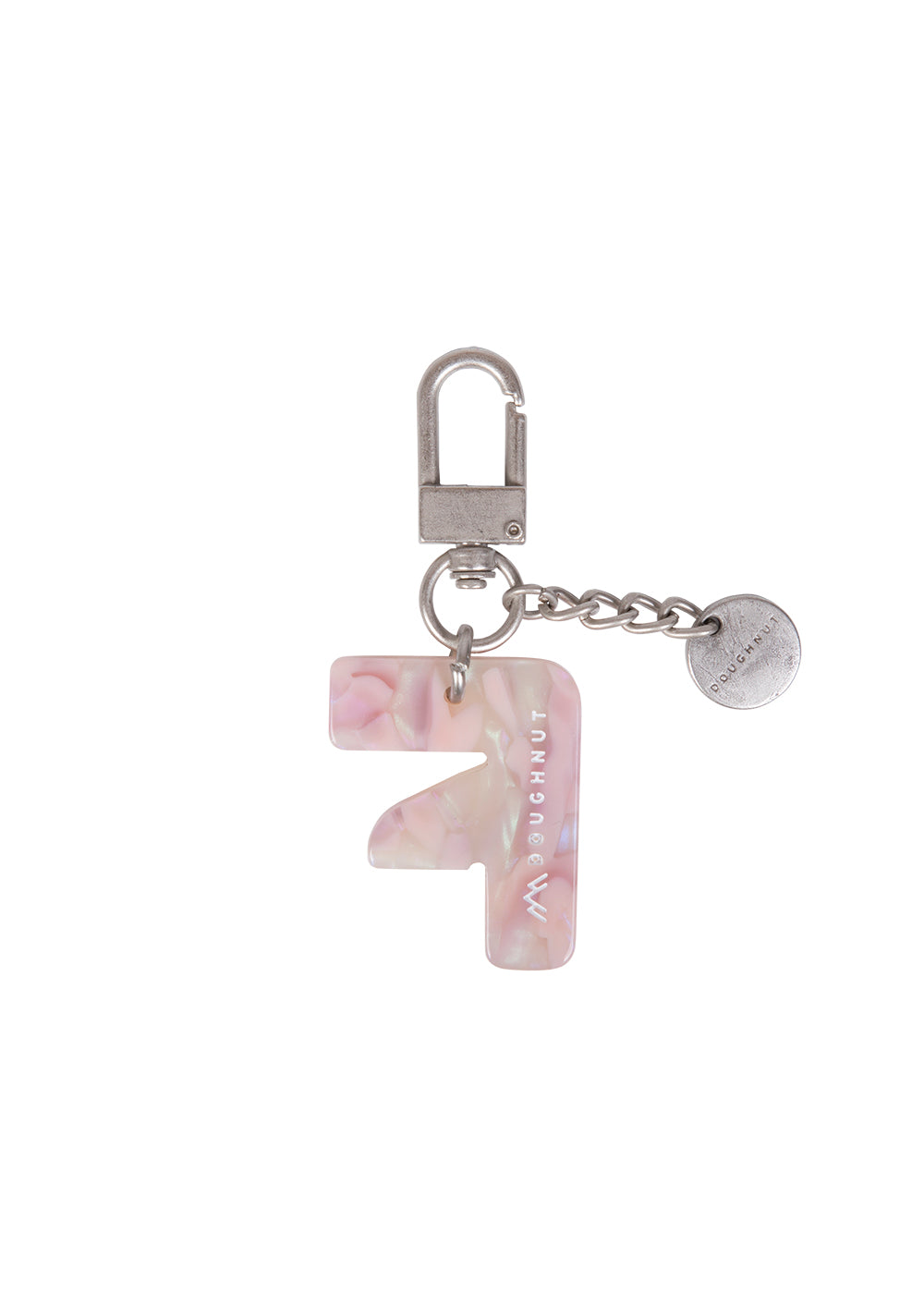 Initial Charm Keychain Letter Keychain