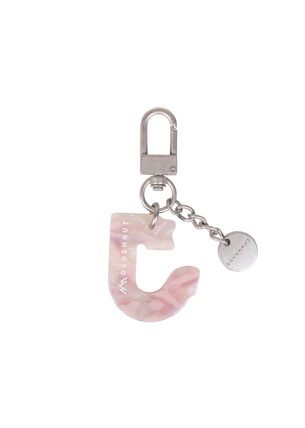 Initial Charm Keychain Letter Keychain