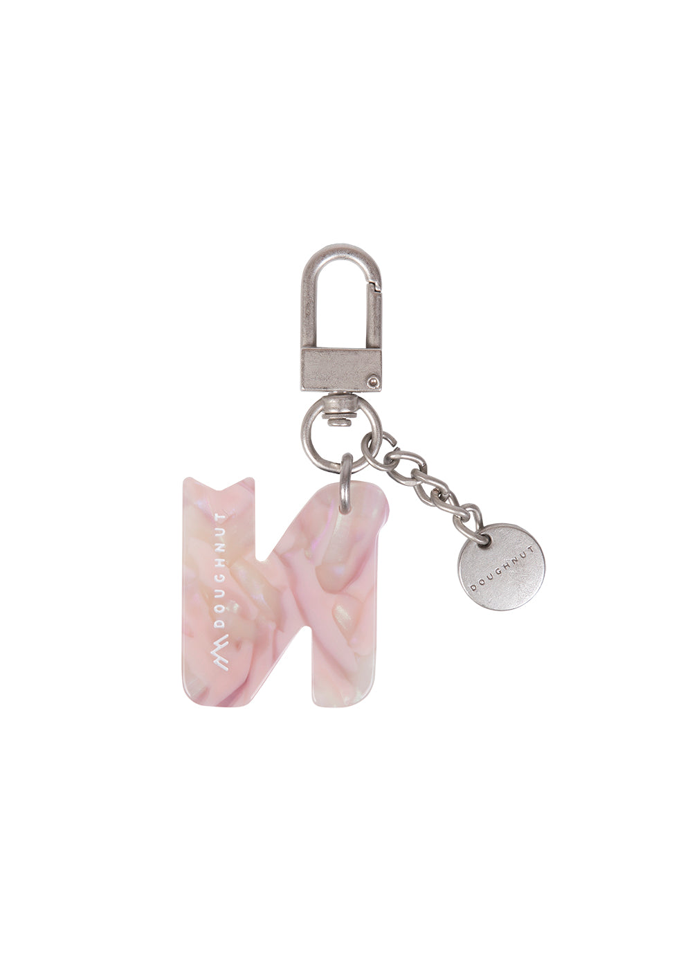 Initial Charm Keychain Letter Keychain