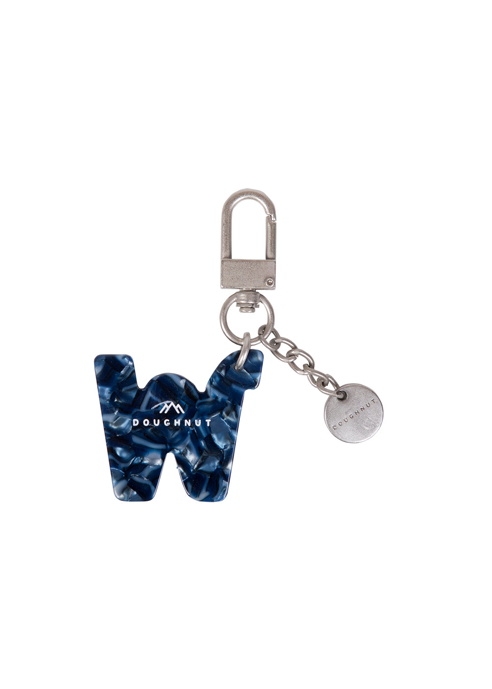 Initial Charm Keychain Letter Keychain