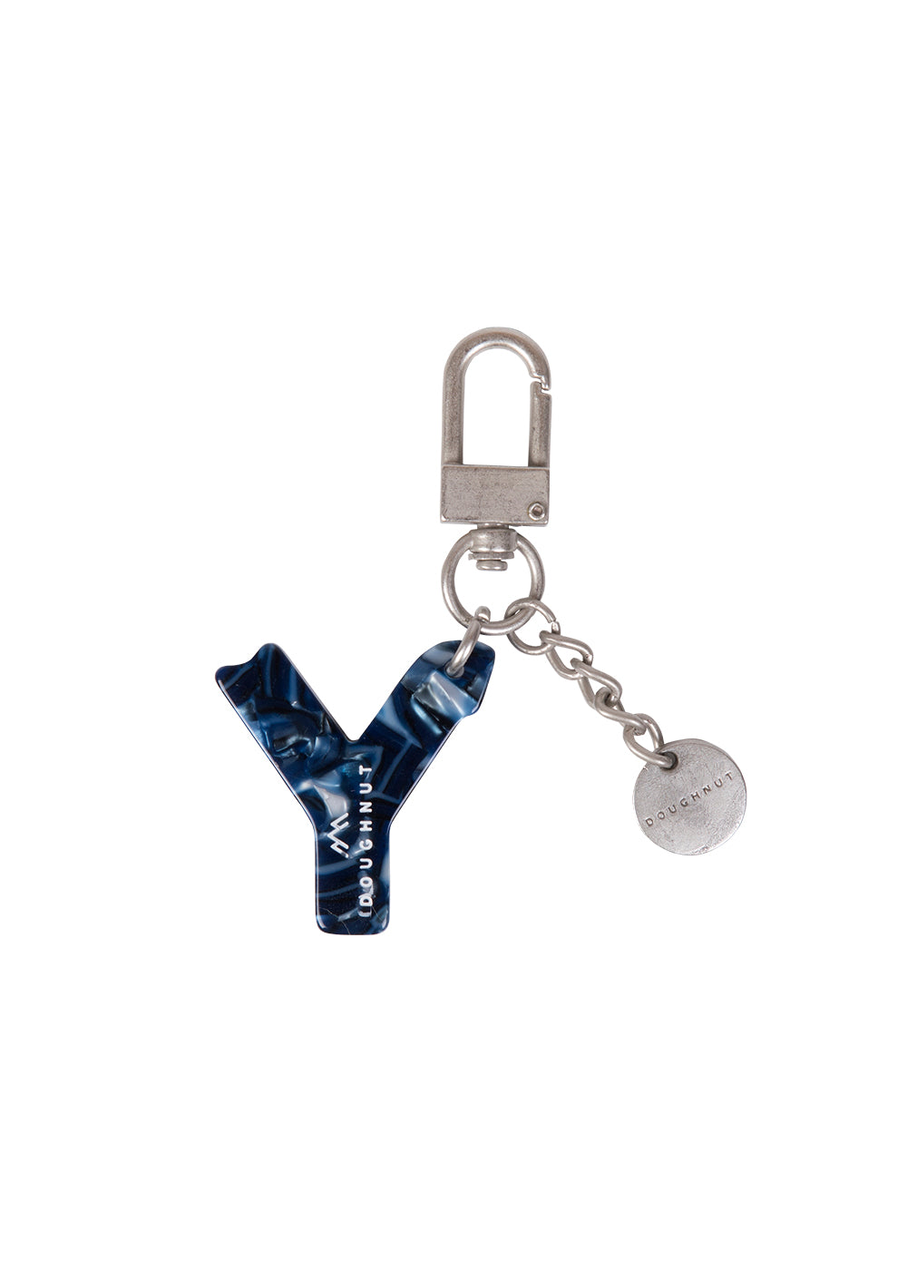 Initial Charm Keychain Letter Keychain