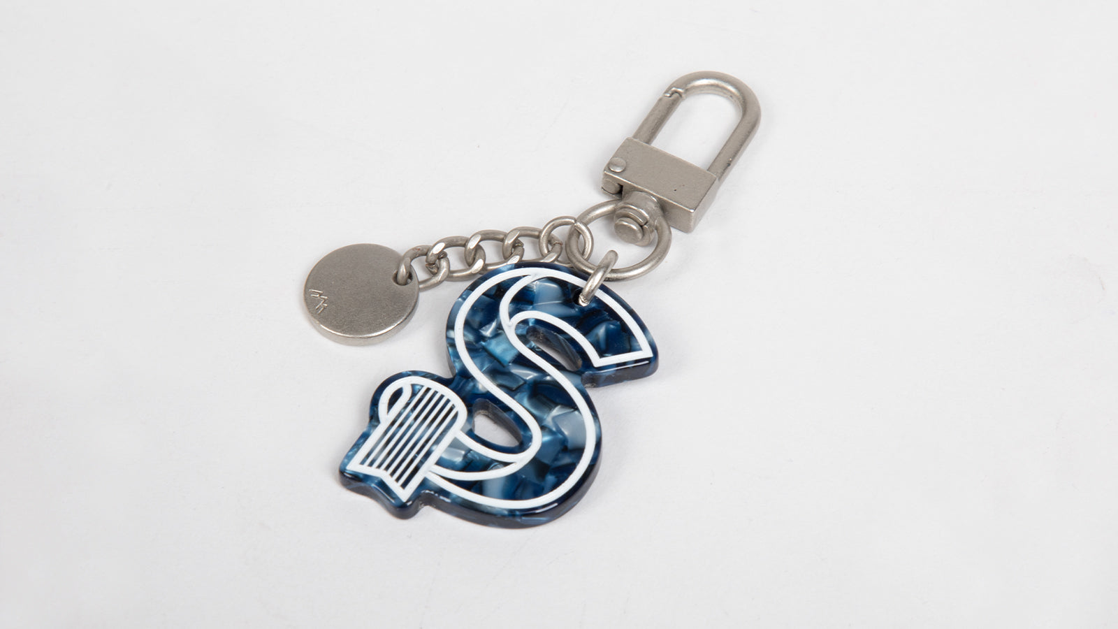 Initial Charm Keychain Letter Keychain