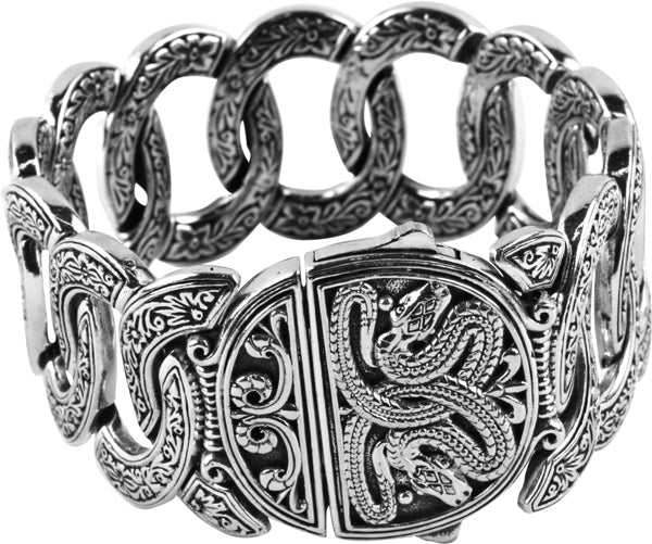 KONSTANTINO STERLING SILVER SERPENT BRACELET  FROM THE ASTRITIS COLLECTION