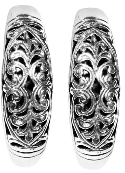 KONSTANTINO STERLING SILVER EARRINGS FROM THE STERLING SILVER CLASSICS COLLECTION
