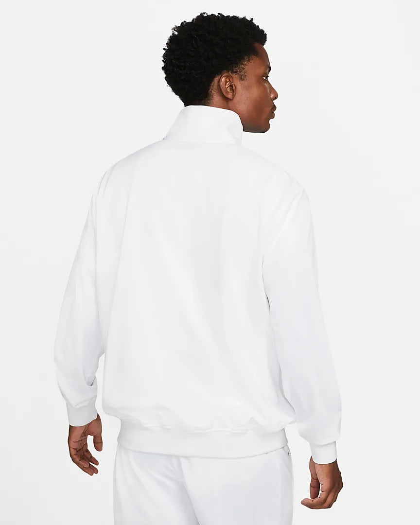 Mens NikeCourt Heritage Tennis Jacket (White)