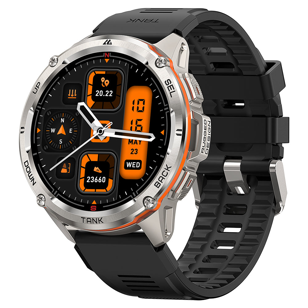 New Release KOSPET TANK T3 ULTRA Rugged Smartwatch Dual-GPS Smartwatch