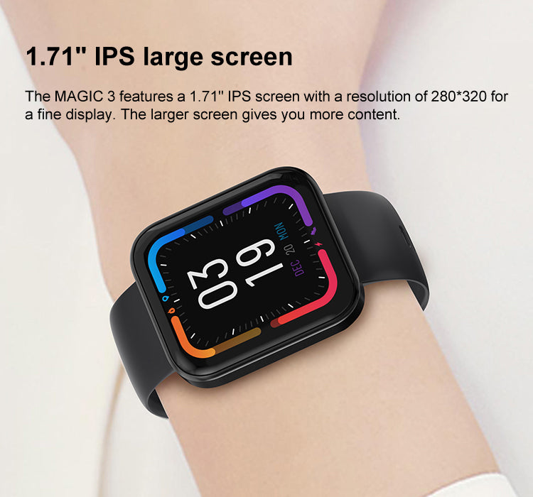 KOSPET MAGIC 3 Fitness Smart Watches For Men, 1.71inch IPS Screen