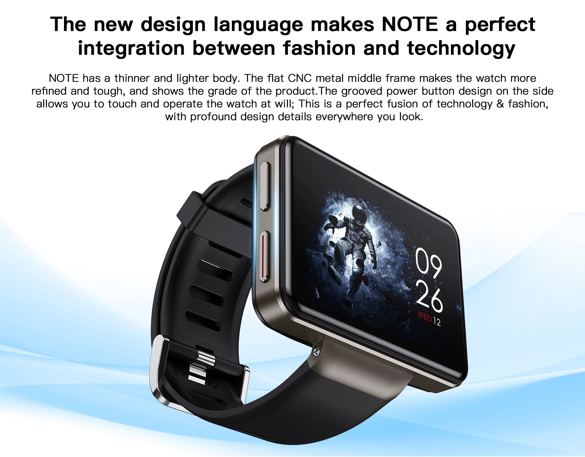 KOSPET NOTE smartwatch with Big Screen Display