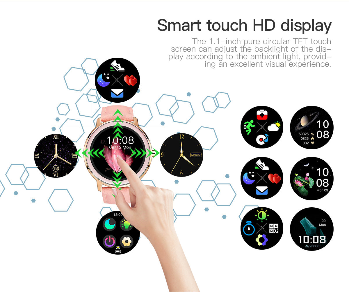 Γυναικεία smartwatches KOSPET R18 Fitness tracker