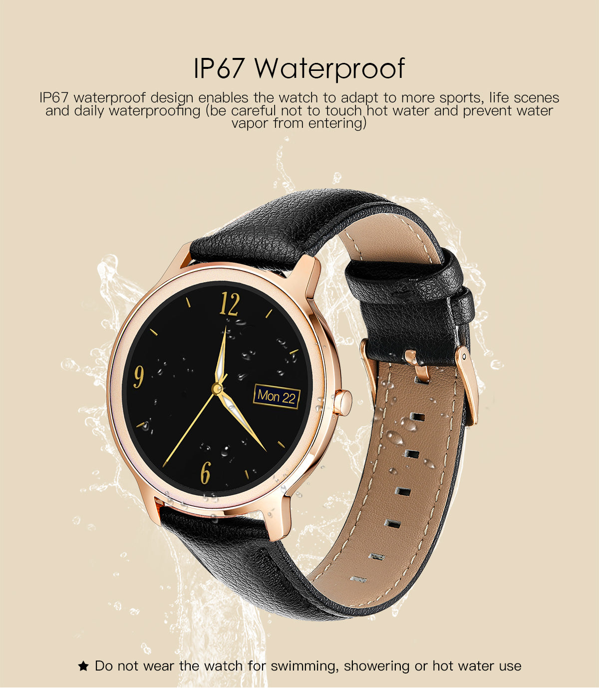KOSPET R18 Women smartwatches ip67 waterproof