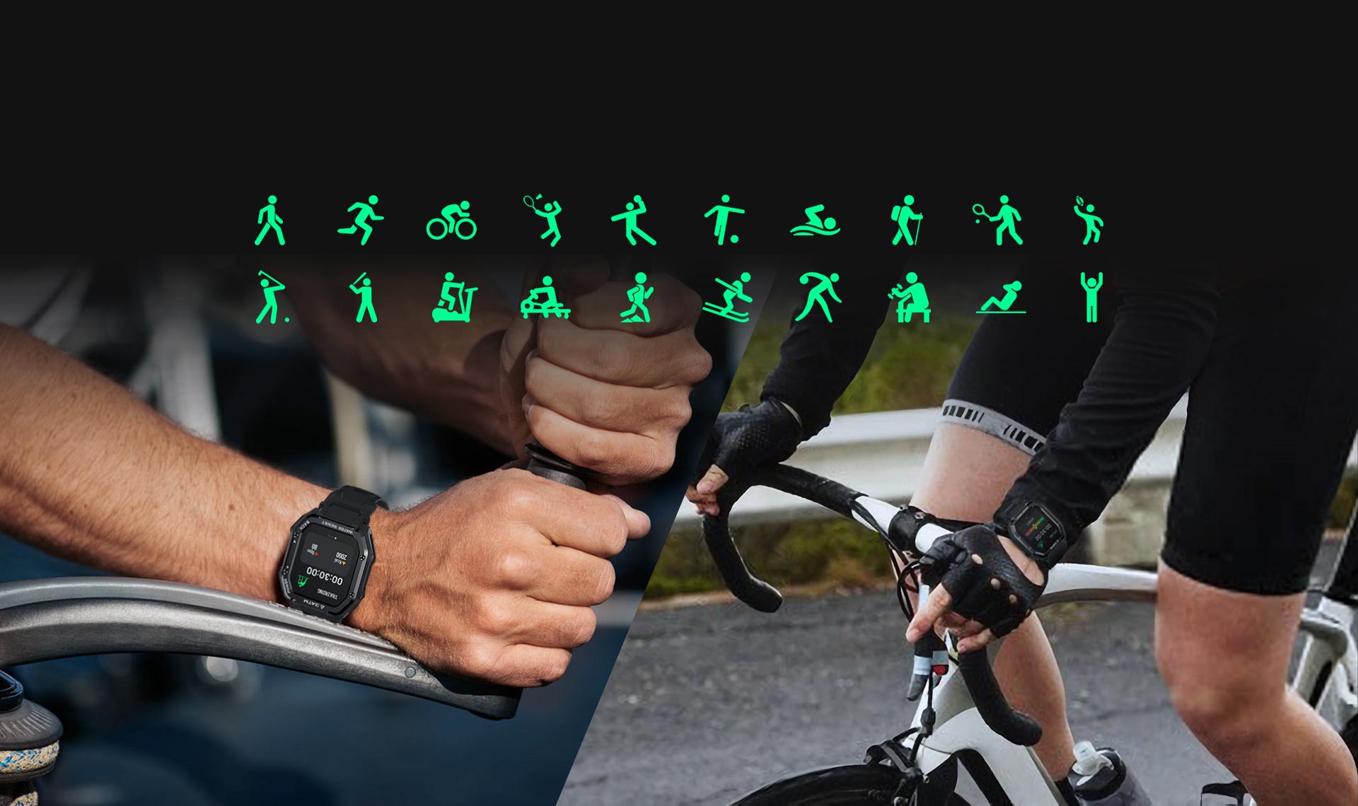 Το KOSPET ROCK Rugged Smartwatch διαθέτει 20+ αθλητικές λειτουργίες