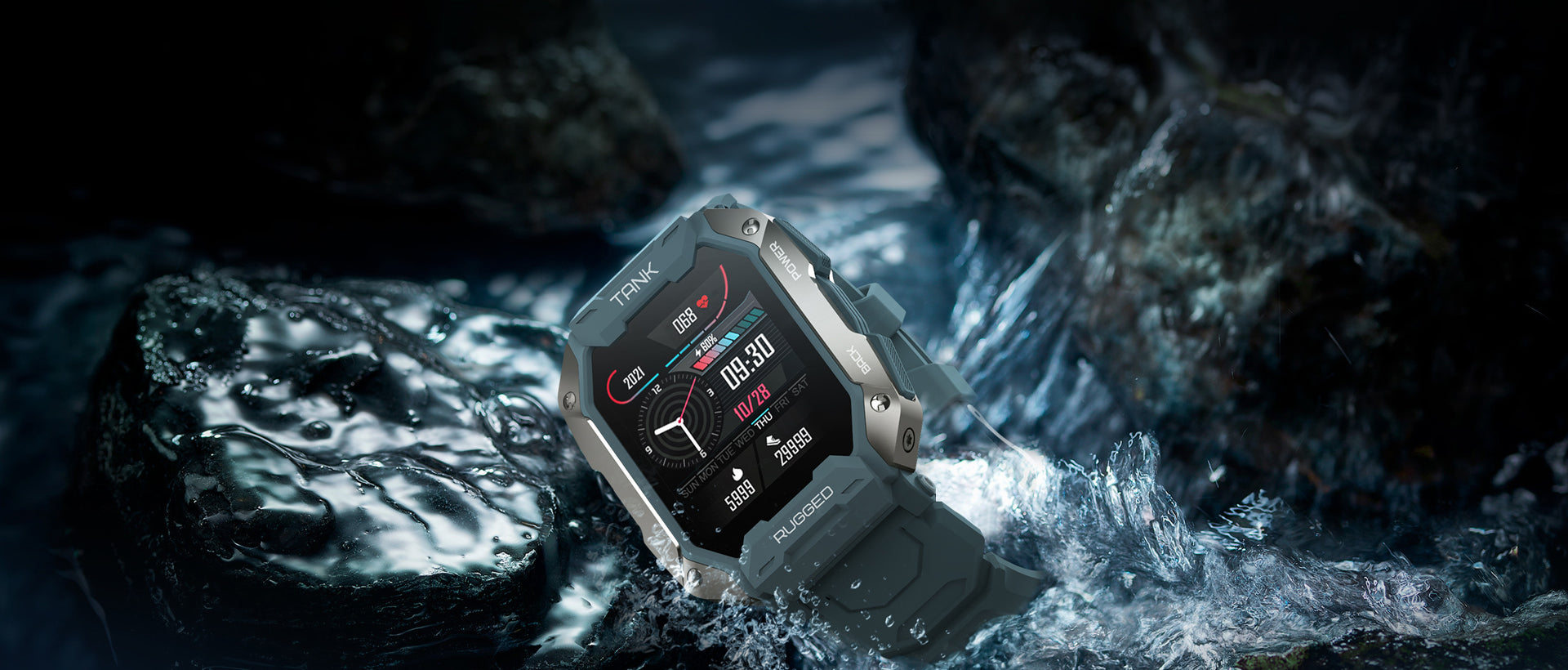 KOSPET TANK M1 PRO Smartwatch is Made For Outdoor Sports
