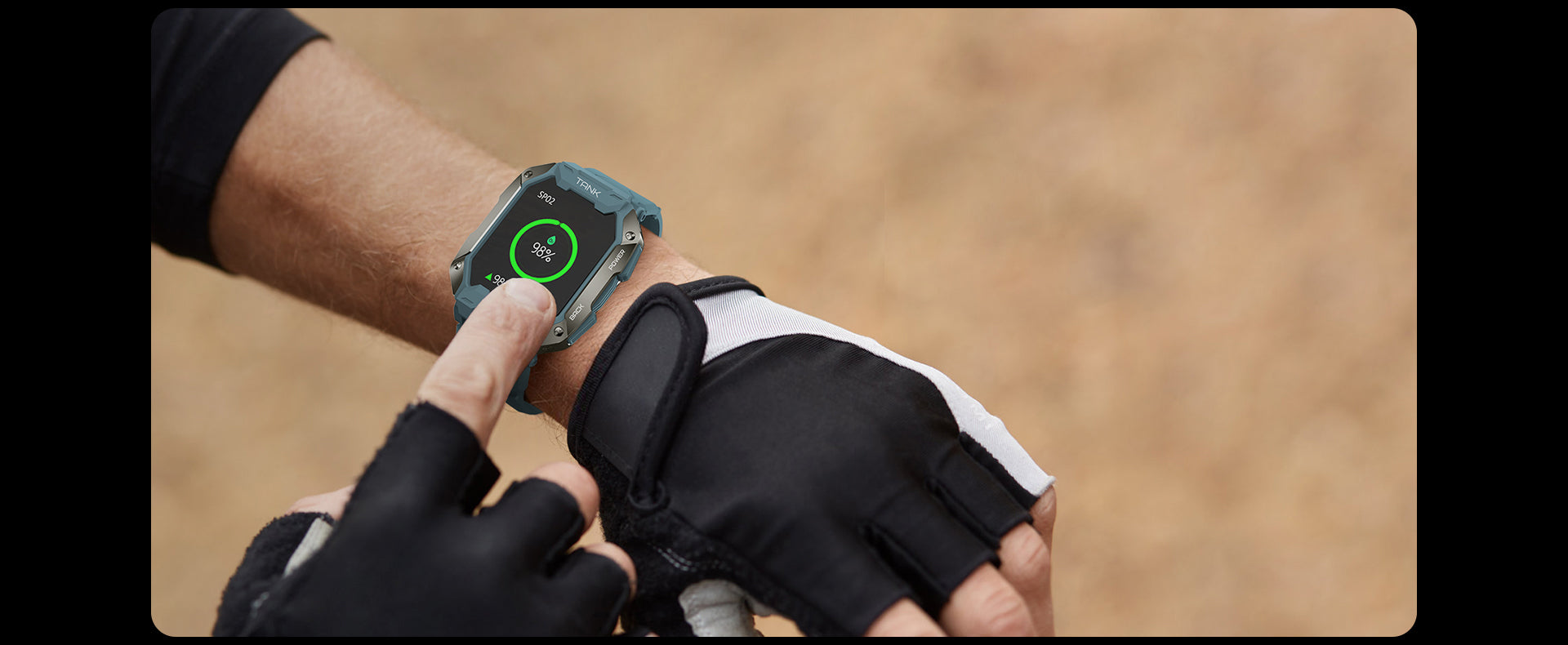 KOSPET TANK M1 PRO Smartwatch support Blood Oxygen Monitoring