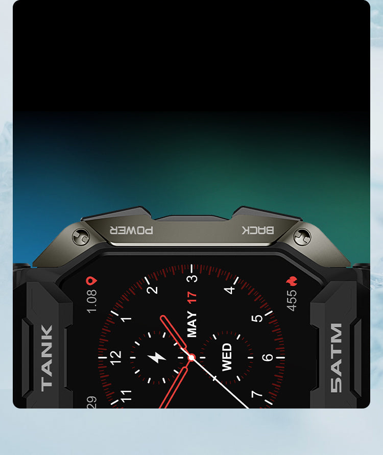KOSPET TANK M1 Rugged Smart Watch with Excellent Ergonomic Design