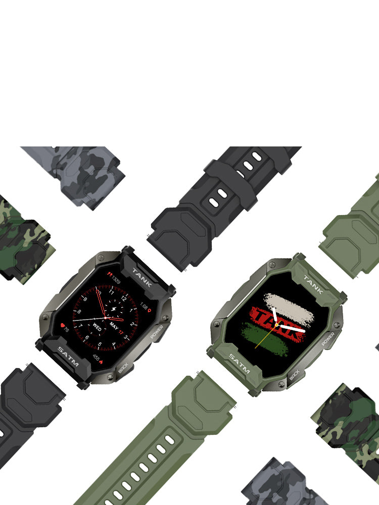 KOSPET TANK M1 Rugged Smart Watches supports change the strap