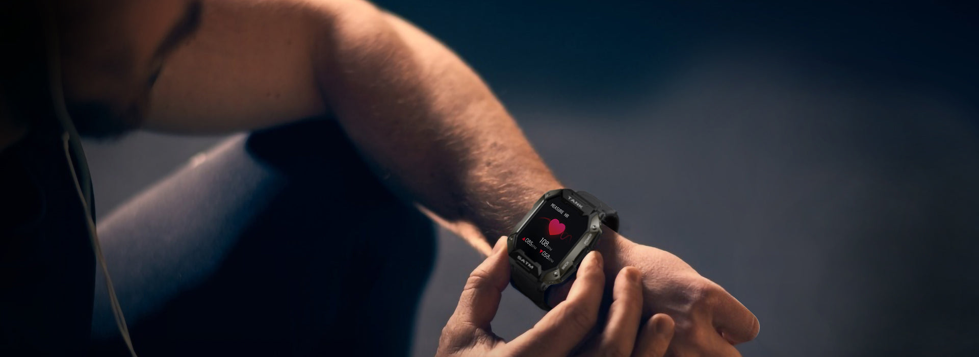 KOSPET TANK M1 Rugged Smartwatch support Health monitor