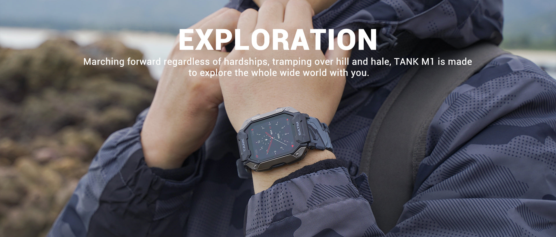 KOSPET TANK M1 rugged smartwatch EXPLORATION