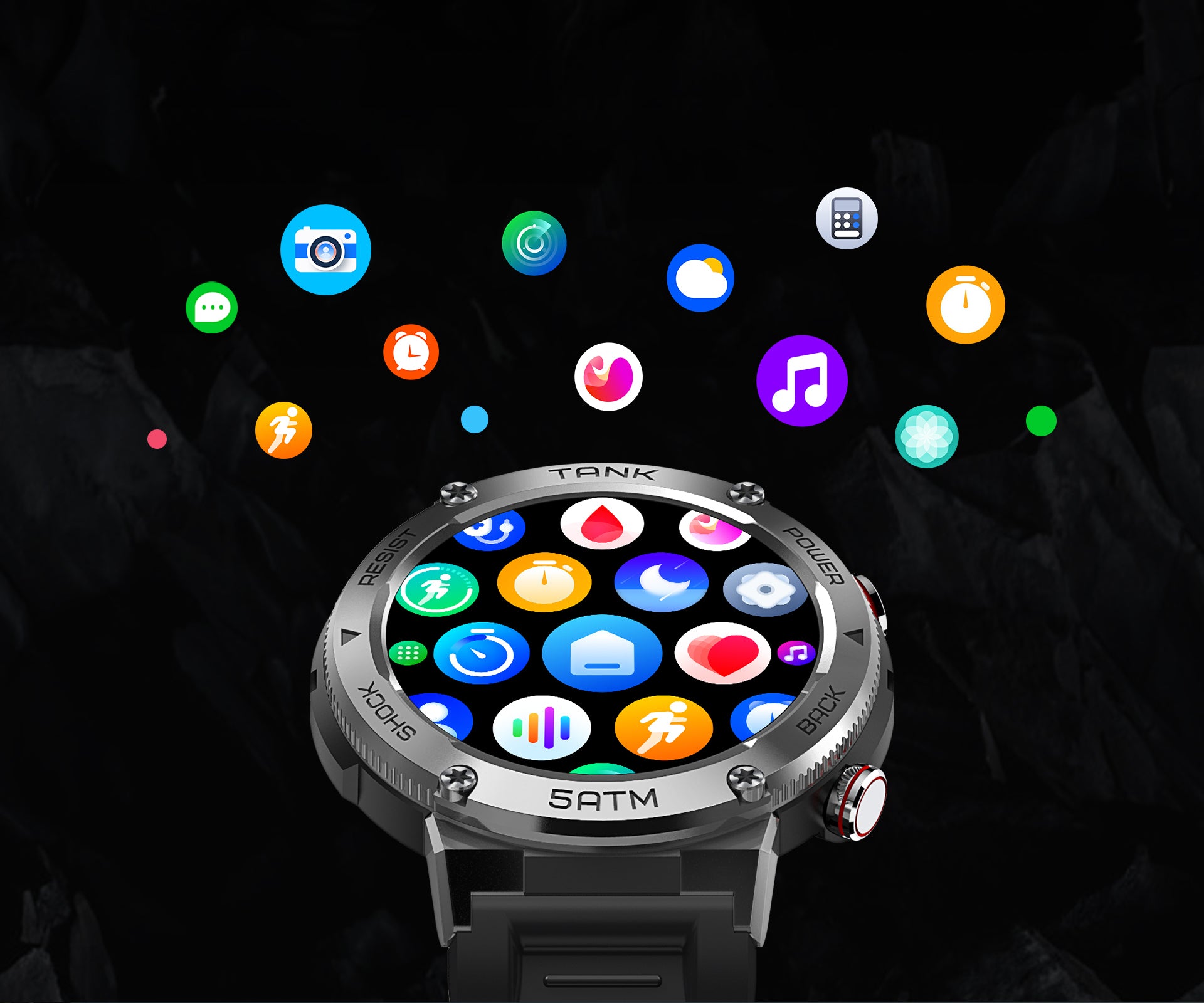 KOSPET TANK T1 PRO Smartwatch with multi function