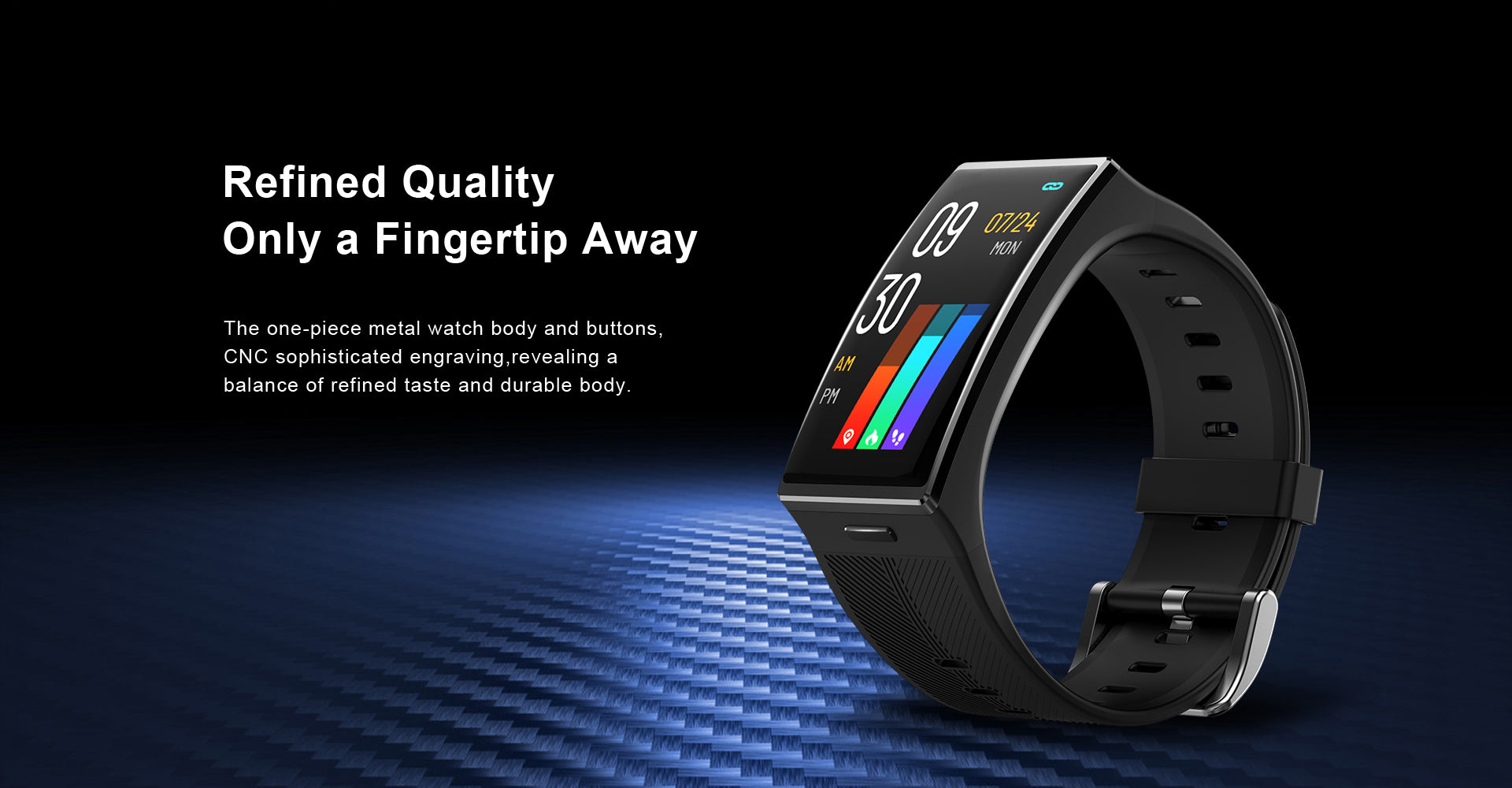 TICWRIS GTX Smartwatch, Refined Quality Only a Fingertip Away