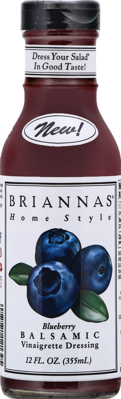 Briannas Balsamic Blueberry Vinaigrette Dressing