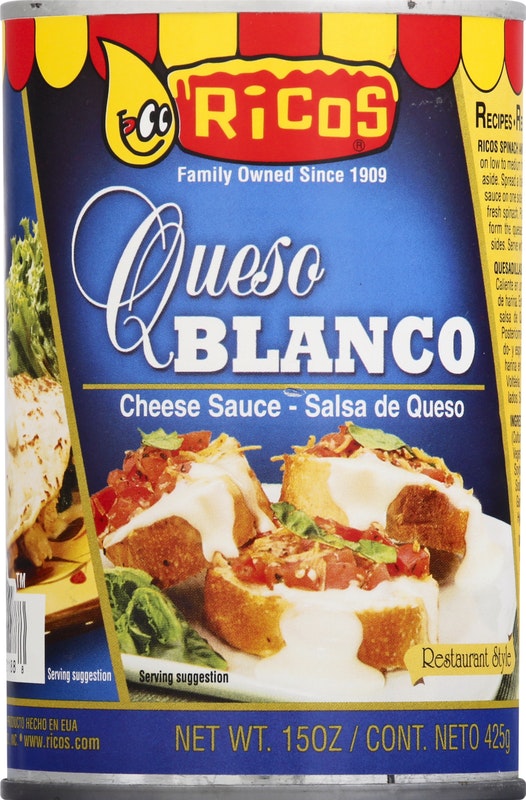 Ricos Restaurant Style Queso Blanco Cheese Sauce