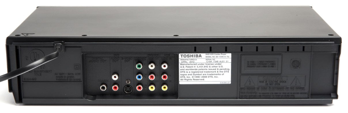 Toshiba SDV296 DVD Player VCR combo