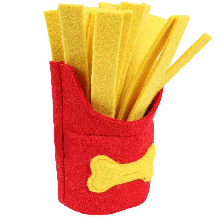 Injoya French Fry Snuffle, Dog Toy