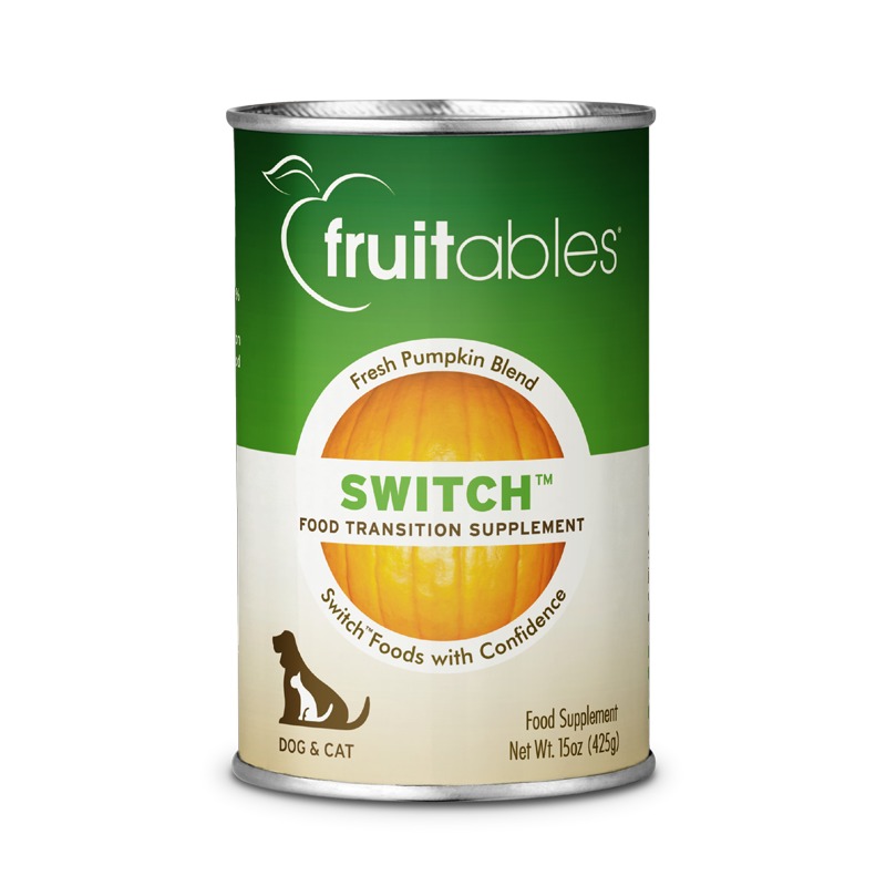 Fruitables Switch? Food Transition Pumpkin Blend 15-oz, Pet Supplement