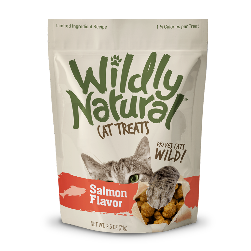 Fruitables Wildly Natural? Salmon 2.5-oz, Cat Treat