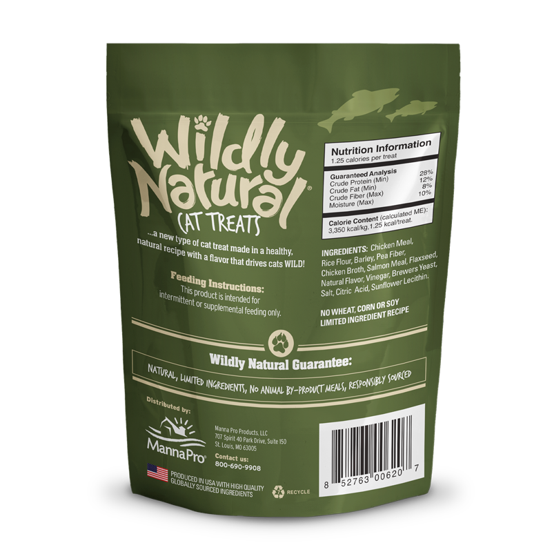 Fruitables Wildly Natural? Salmon 2.5-oz, Cat Treat