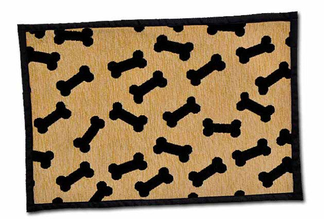 Loving Pets Dancing Bones Fashion Place Mat, For Pets