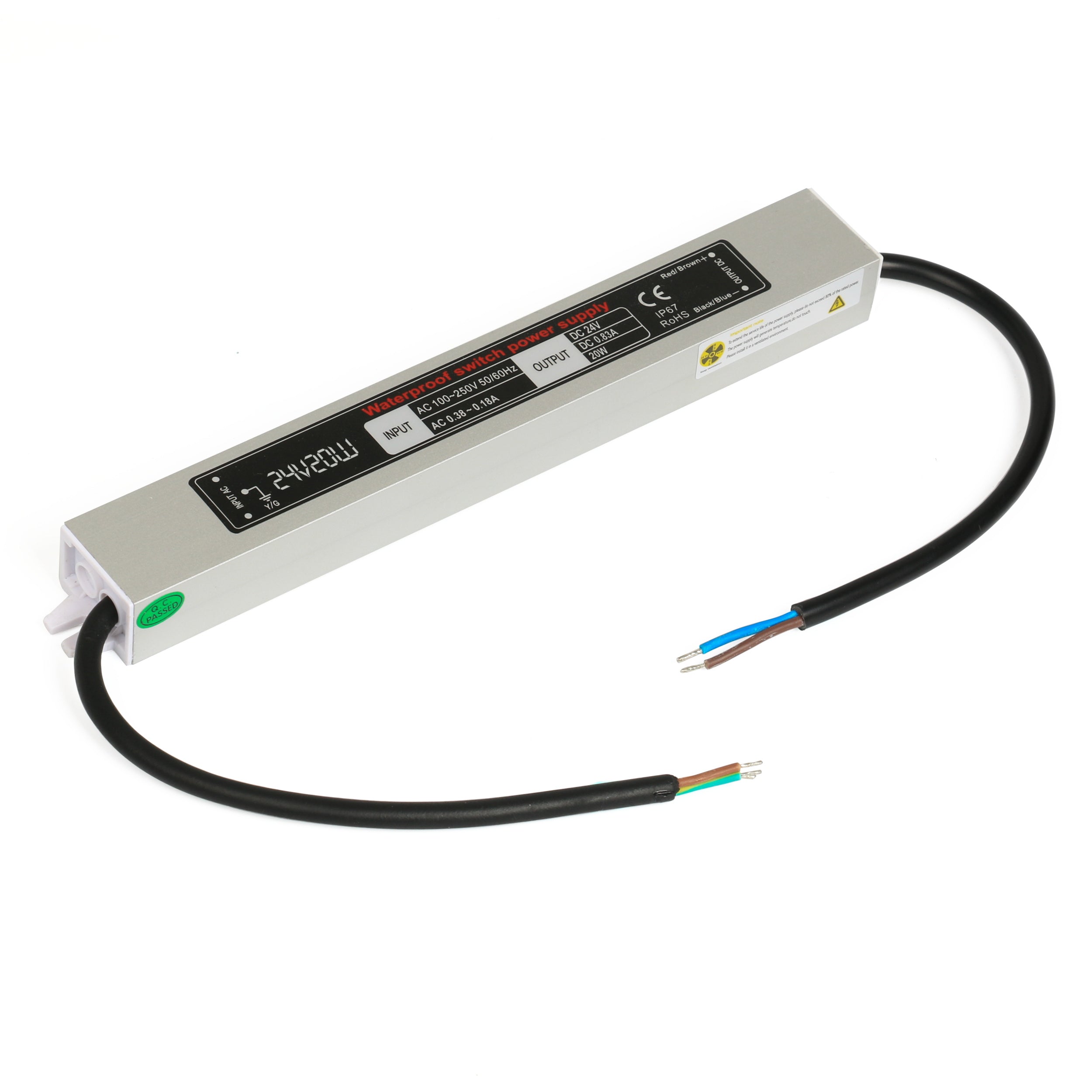KNL LED Power Supply waterproof IP67 24V 20W