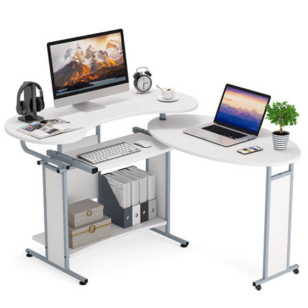 adjustable computer desk