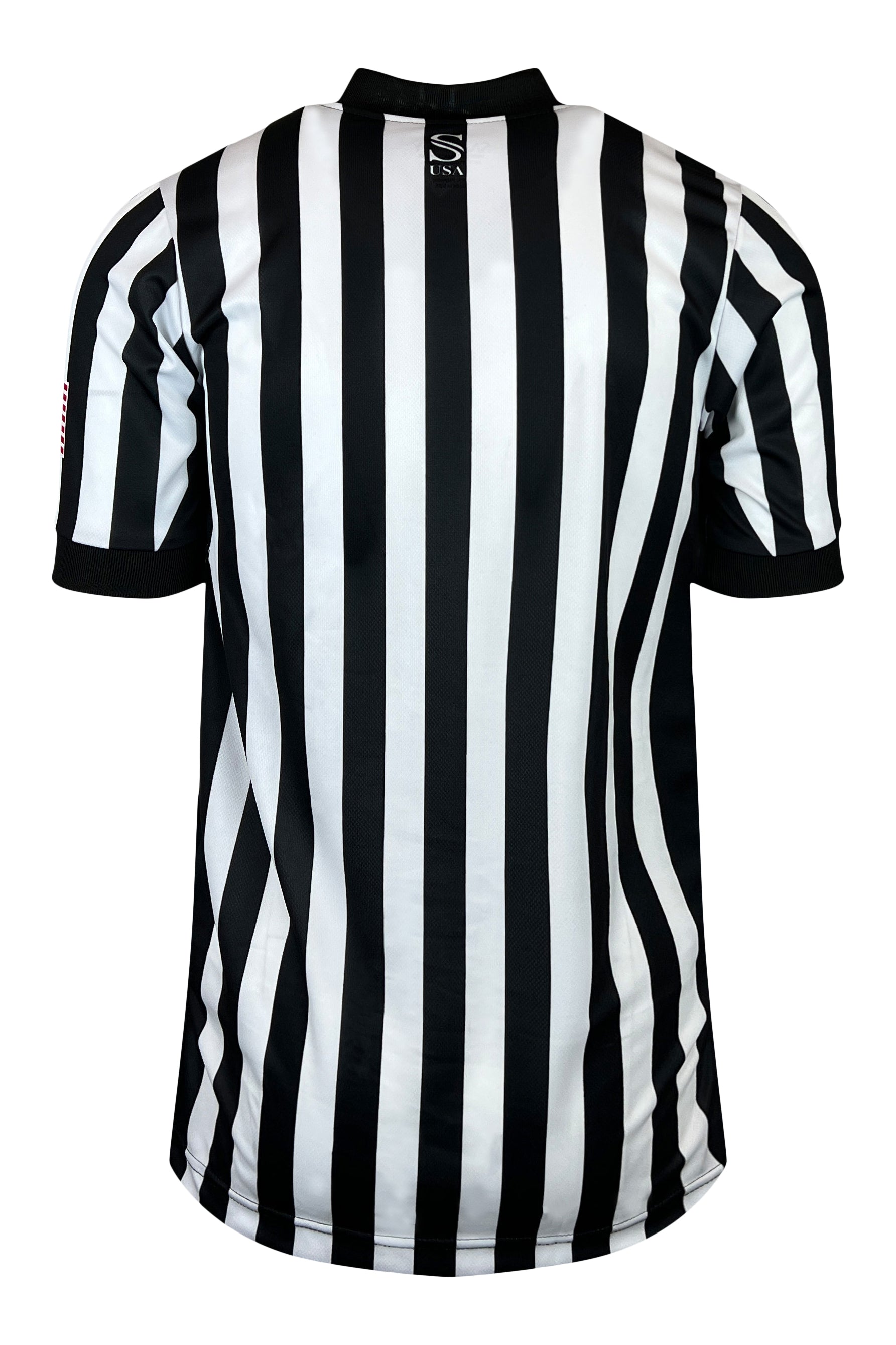 Smitty Performance Mesh Referee Shirt with USA Flag