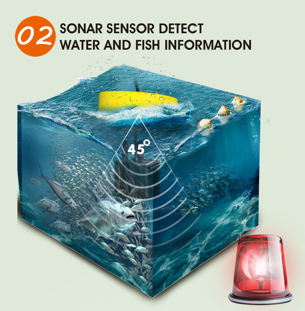 sonar sensor detect fish finder