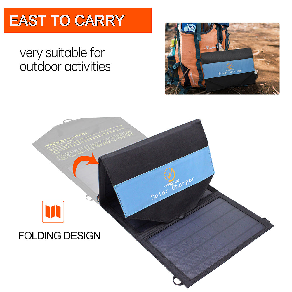 21W USB Foldable Solar Panel