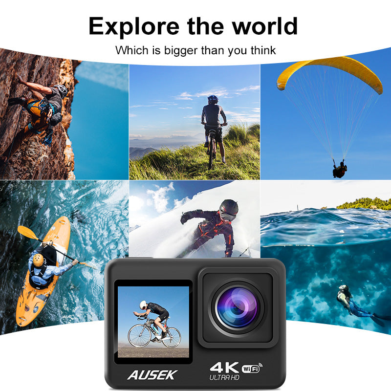 4K Ultra HD Action Camera Sports Waterproof