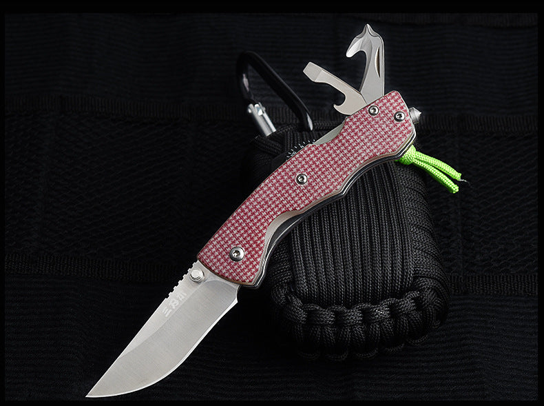 EEDC Pocketed Knife Finish 7095 Survival Folding Tool