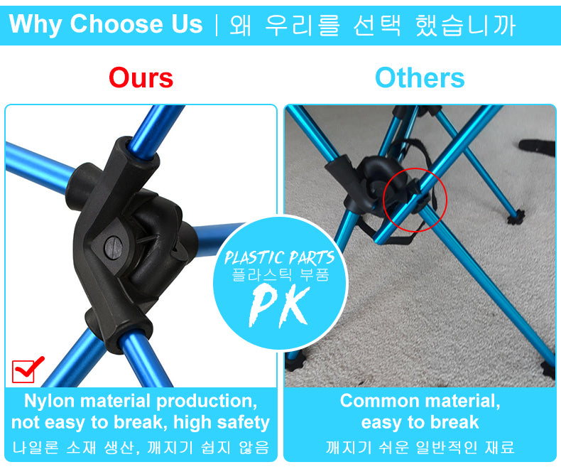 Outdoor Moon Chair Lightweight Fishing Camping BBQ Chairs Portable Folding Extended Hiking Seat Garden Ultralight