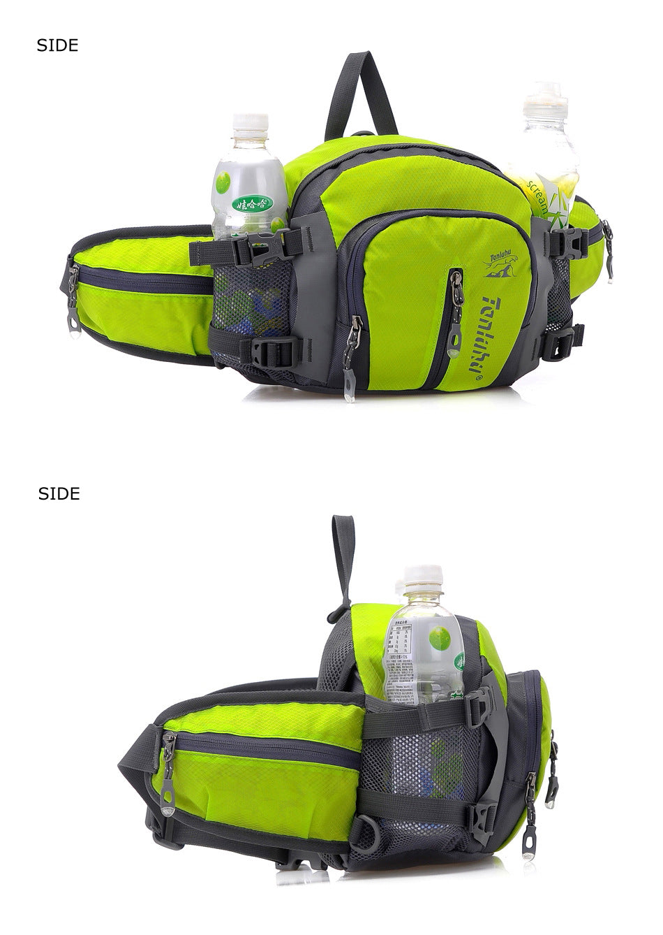 Waterproof Sports Bag Men Women Climbing Hiking Cycling Running Bottle Holder Shoulder Cross Backpack Handbag Waist Bag