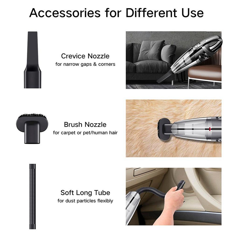 Vacuum Cleaner Wireless Portable Handheld Car Vacuum Cleaner for Ca