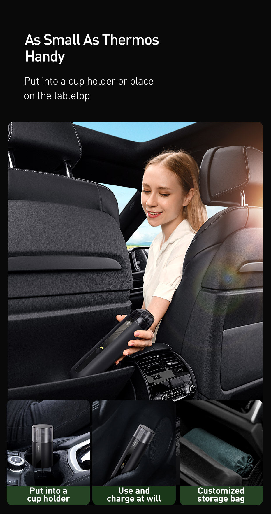 Portable Car Vacuum Cleaner