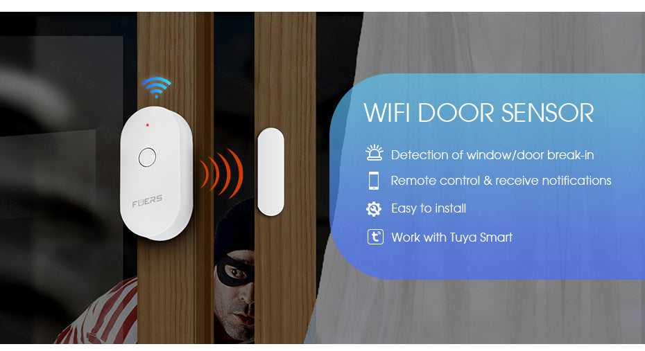 Tuya Smart WiFi Door Sensor Door Open
