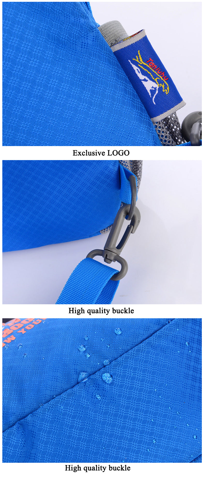 New Fashion Chest Package Shoulder Sling Pack Nylon Waterproof Bag