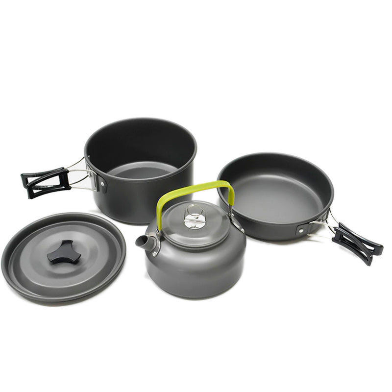 Ultra-light Aluminum Alloy Camping Cookware Utensils Outdoor Cooking Teapot