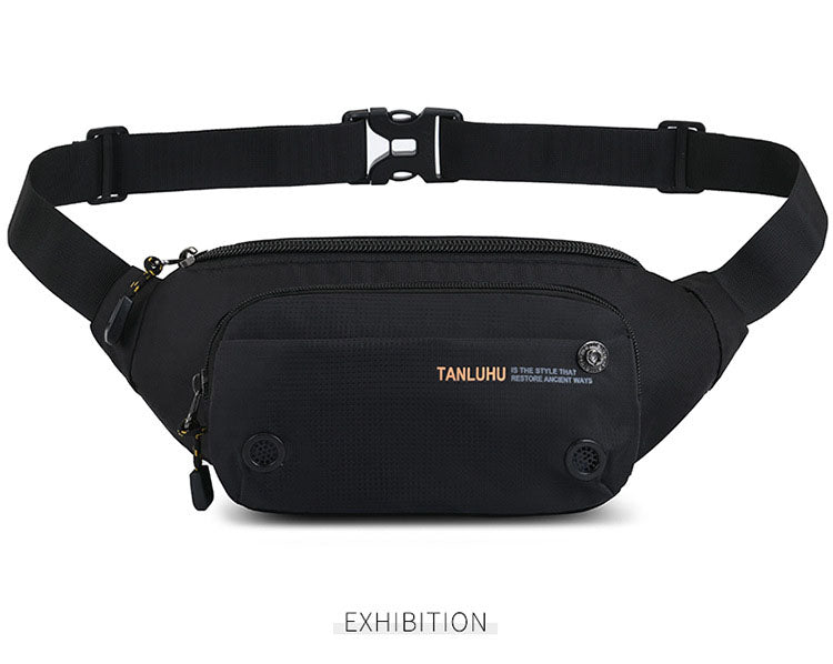 Fashion Man Waist Bag Fanny Pack Waterproof Chest Pack